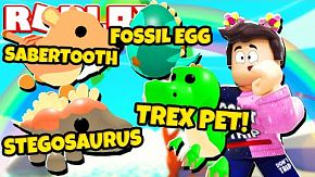 roblox adopt me dinosaur pet