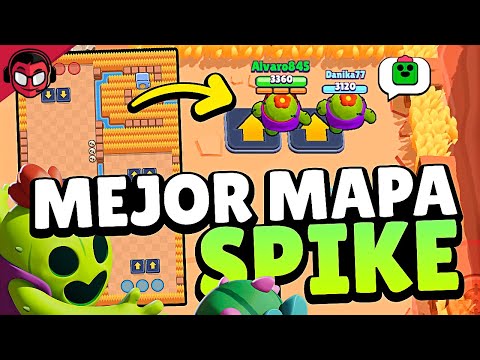 El Mejor Mapa Para Spike Brawl Stars Como Iniciar U - brawl stars piper alvaro 845