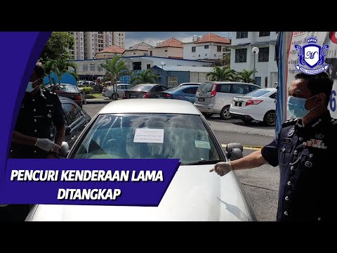 MKL Crimedesk  Pencuri Kenderaan Lama Ditangkap  How