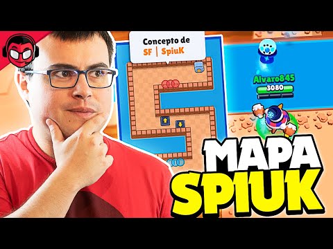 Ponemos A Prueba El Mapa De Spiuk Brawl Stars Como - primer video brawl star alvaro845