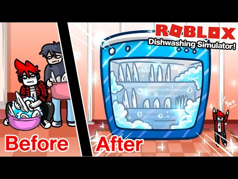 Roblox Dishwashing Simulator จำลองการเป ดร านล างจาน - kutcha roblox simulator