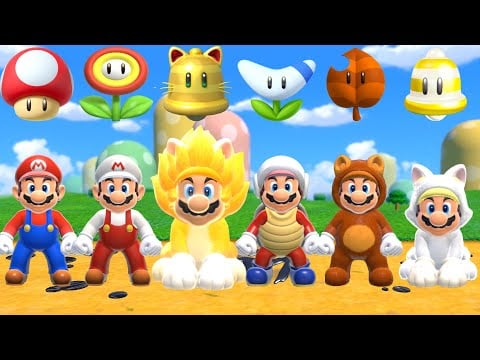 Super Mario 3d World Bowser S Fury All Power Up