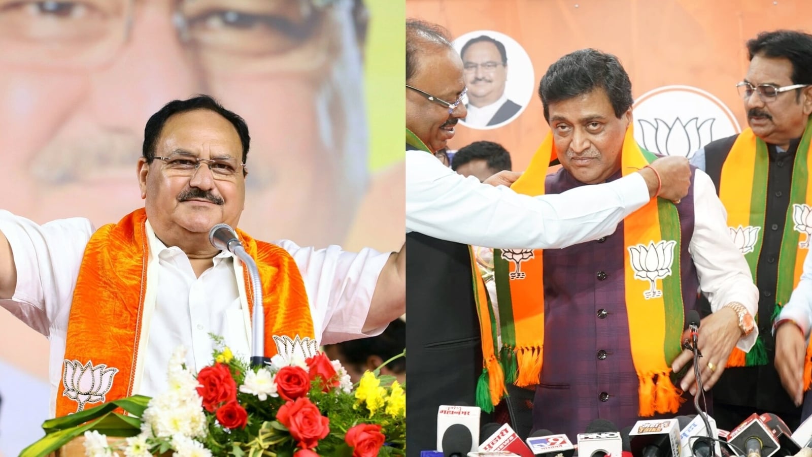 BJP fields Nadda for RS polls from Gujarat, Ashok Chavan from Maharashtra - Hindustan Times
